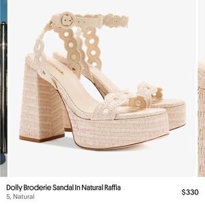 Larroude Platform Sandals